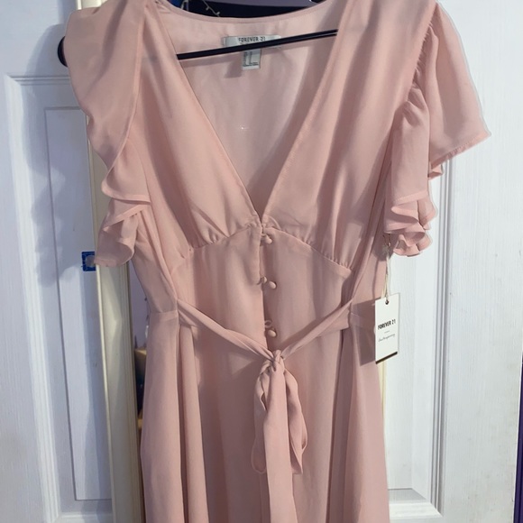 Forever 21 Contemporary Button Up Dress - Picture 6 of 7